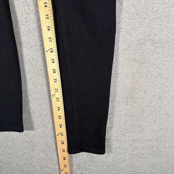 Spanx Jeggings Women’s Size M Black Skinny Stretch Pull On Jean Leggings Pockets - Picture 6 of 11